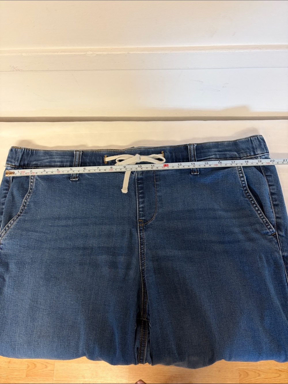 Torrid High-Rise Wide-Leg Lightweight Denim  Blue Jeans women’s size 20 - Picture 10 of 14